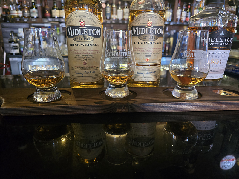 MIDLETON DISTILLERS COMPARISION
